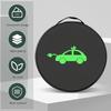 EV Charging Cable Organizer Bag Waterproof Portable Car Tools Storage & Organizer for Jumper Cables Universal Cars Trucks