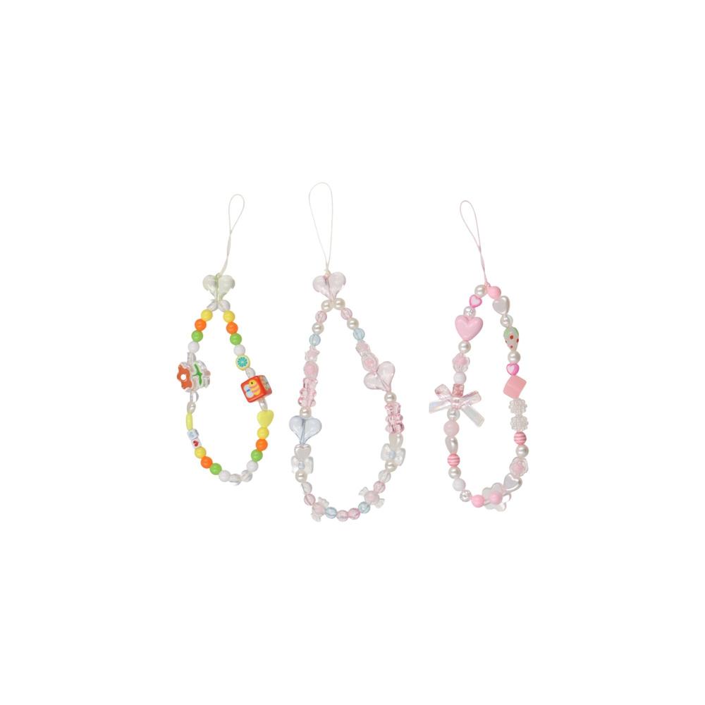 

Подвесной шнур для мобильного телефона, ремешок для милого мобильного телефона для девочек, цепочка для мобильного телефона с бисером, телефонные украшения 02