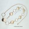 Hip Hop Punk Body Chain, Retro Circular Waist Chain, Women's Dress Waist Belt, Trendy Decorative Waist Chain Accessories