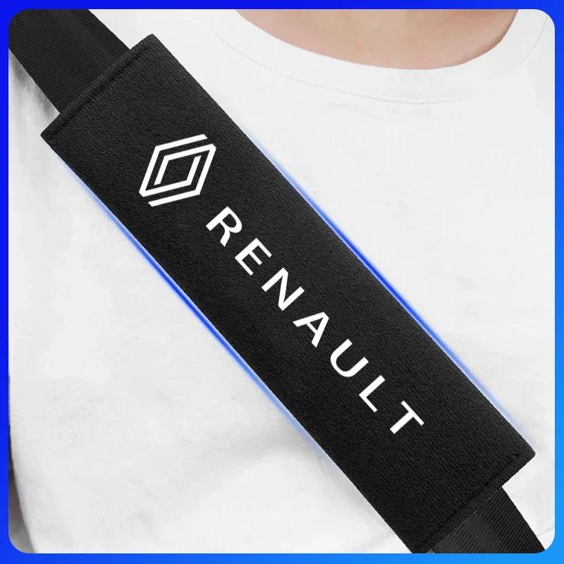 Para Renault 2026 Nuevos Tapacubos Para Renault Koleos QM5 QM6 Scenic Fluenec Latitude Clio Funda para Cinturón de Seguridad de Coche de Goma estilo Algodón Sa