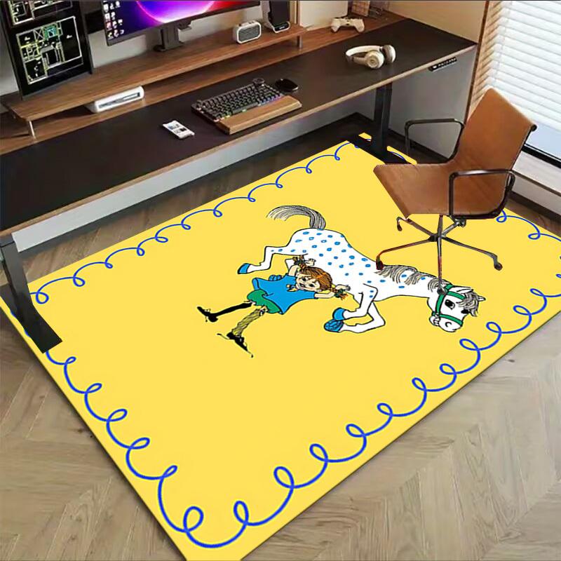 1PC girl horse Extra Large Non Slip Floor carpet, Office, family, bedroom, Studio Large Area Rug Indoor Rugs