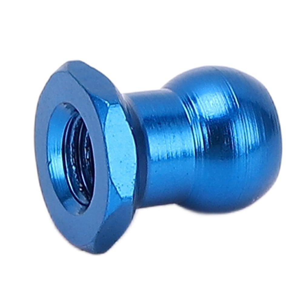 10Pcs Aluminum Alloy Ball Nut Set Ball Head Nut for Tamiya 53640 1/10 RC Car and Buggy For RC Buggy