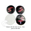 4pcs Car Decals Wheel Hub Center Stickers for Mini Cooper JCW R57 R58 R60 R50 R52 R53 R56 CLUBMAN COUNTRYMAN Logo Accessories