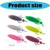 2 Pack Artificial Baits Wobblers Soft Lures Worm Floating Fishing Lures for Pike Swimbait Fishing Tackle Accessory