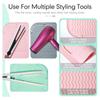 Tappetino isolante multifunzionale in silicone resistente al calore per piastra per capelli, arricciacapelli, ferri da stiro