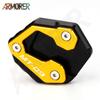 For YAMAHA MT-09 SP MT09 SP MT 09 SP  2022 Motorcycle Accessories Aluminum Side Stand Enlarge Kickstand Enlarge Plate