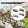 Faltzelt Einzel-/Doppelperson Outdoor Camping Moskitonetz Zelt Atmungsaktiv Bequem Netz Schlafnetz für Camping, Angeln