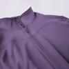 Zipper Women Yoga Shirt Long Sleeve Fitness Sports Gym Top Running T-Shirt Workout Sportswear