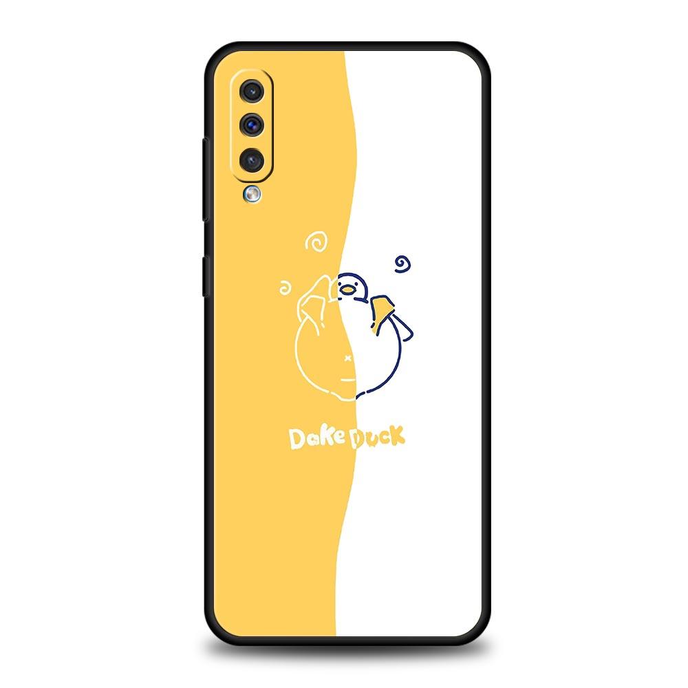 

Чехол для телефона с изображением утки для Samsung Galaxy A54 A52 A14 A50 A70 A10 A30 A40 A20S A20E A02S A12 A22 A34 A42 A32 5G A04s, мягкий чехол Samsung A10s