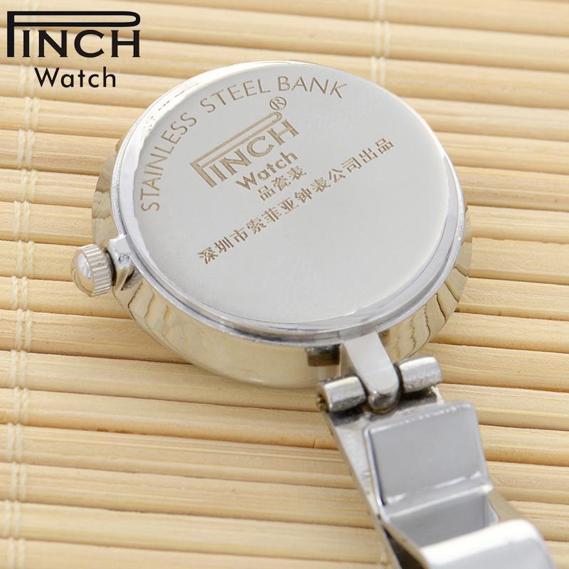Engraved Women's Nurse Pendant Brooch Watch for Medical Use