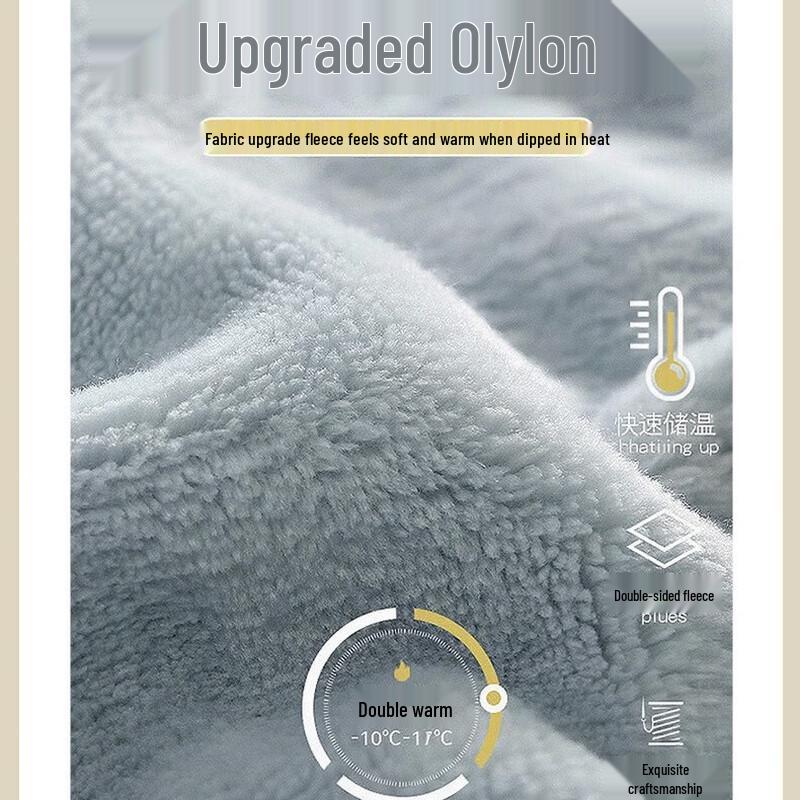 Winter Fleece Hood with Neck Warmer and Face Mask