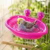 Swimming Pool Bird Bath Shower Durable Bird Drinking Bowl Parrot Shower Bird Feeding Bool  Pet Toys