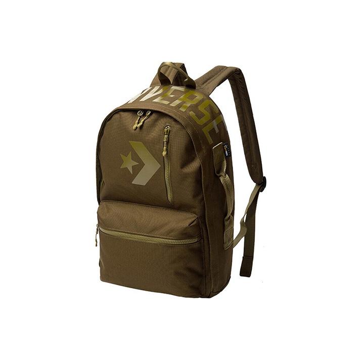 New Converse Polyester Backpack Regular Unisex Olive Green 10008268-A12