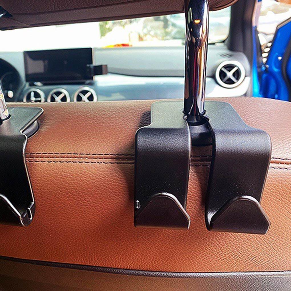 Car Hooks Rear Seat Phone Holder Interior Storage Garbage Bag Hanger