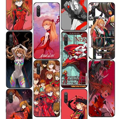 Anime Evangelions Asuka EVA Custodia per telefono per Xiaomi Redmi Note 10 10S 9 9S 8 8T 11S 11 Pro 7 5 9T 9C 9A 8A 7A 6A 6 Custodie Cover Co