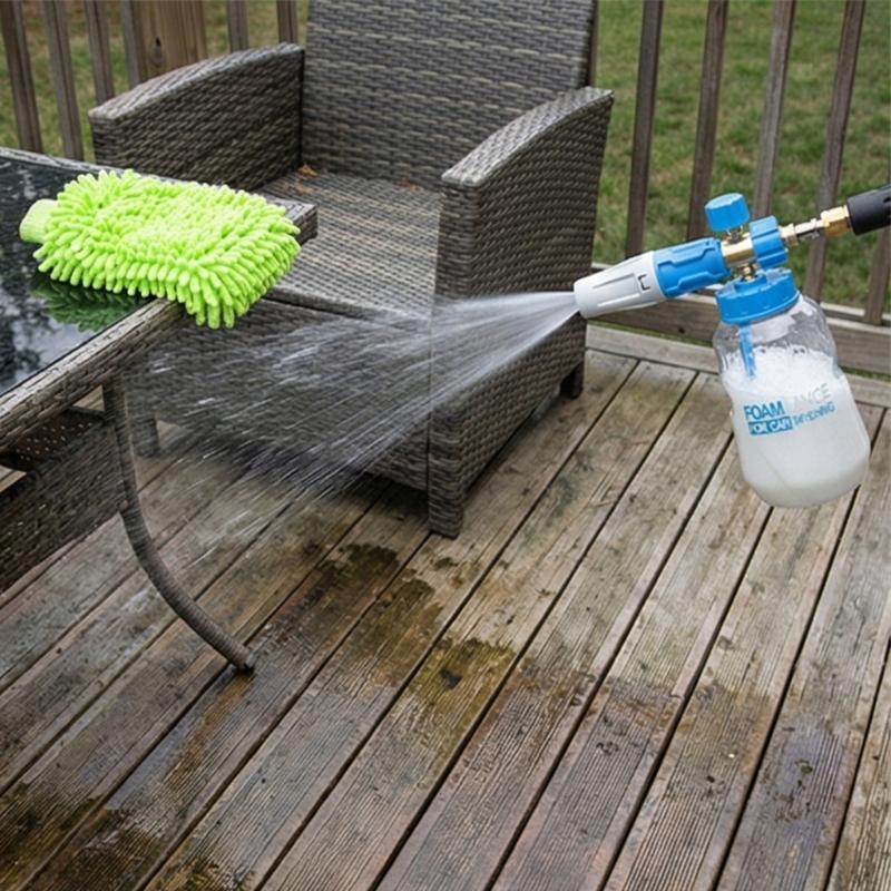 Professional Foam Tool with 1/4 Inch Quick Release Adapter Towel High Pressure Washer Foam Device for Auto Detailing