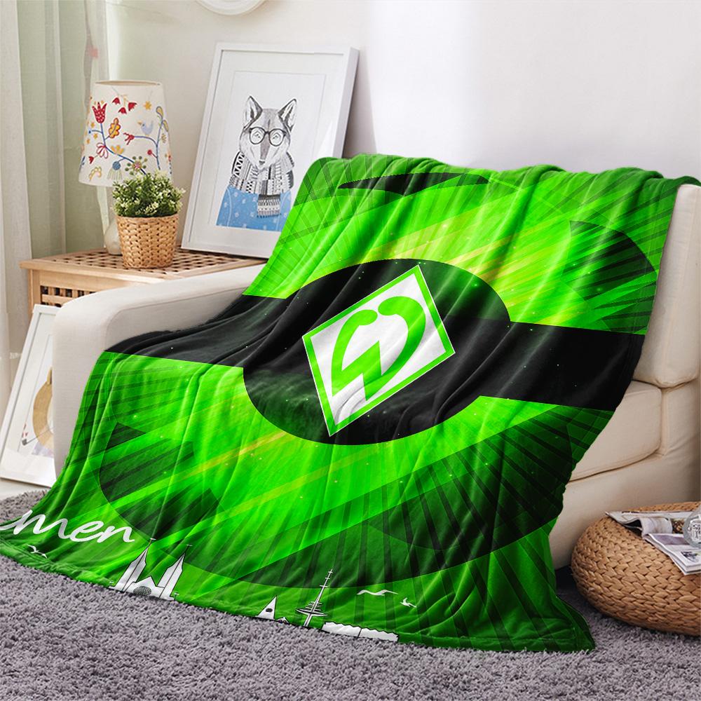 SV Werder Bremen Flanelldecke, Hohe Qualität, Bequem für alle Jahreszeiten, Heimdekoration, Wärme und Komfort