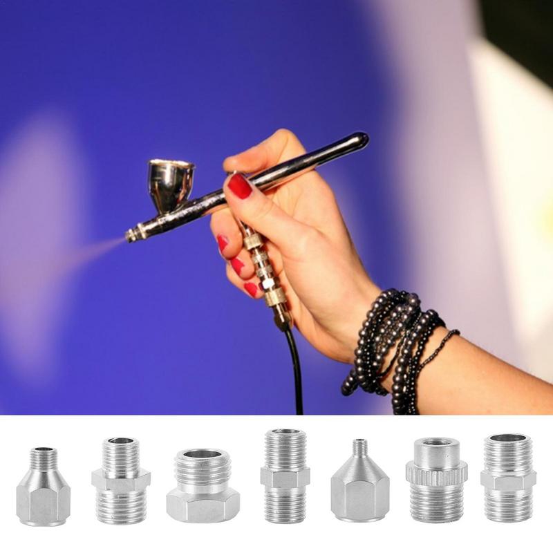 Air Hose Coupler 1/4 1/8 Inch Air Fittings Disconnect Fitting Universal Air Coupler Hose Adapter Quick Connect For Airbrush