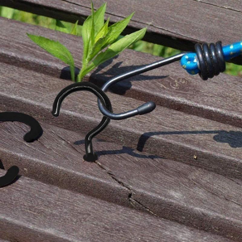 10/100/200 Szt. Haczyki Śrubowe Cup Haczyki Sufitowe Wielofunkcyjne Wytrzymałe Mocowanie Ścienne Plastikowe Pokrycie Żelazne Wkręcane Uchwyt do Roślin Wiszących