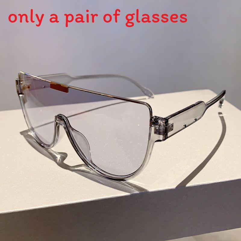 Womens Oversized Fashion Sunglasses With Uv400 Protection For Summer Outings