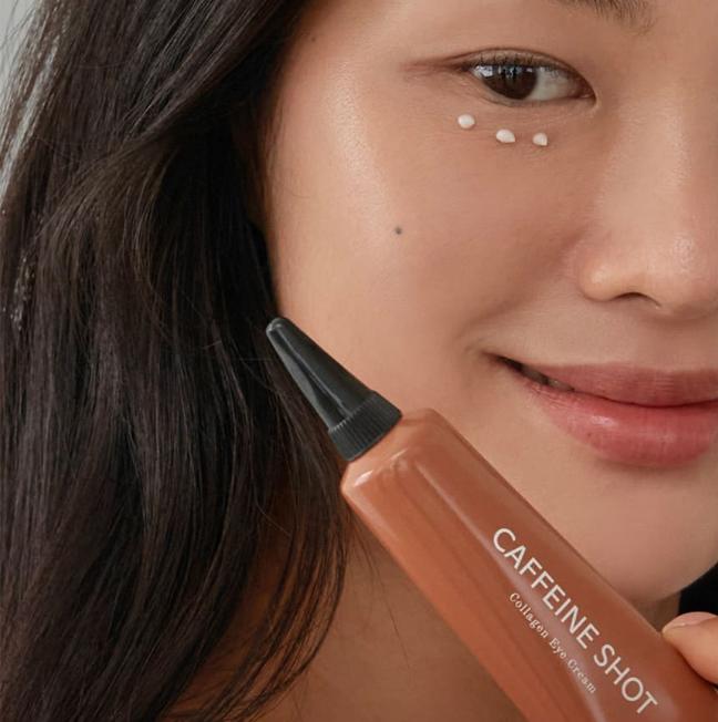 shaishaishai Cremă de ochi cu colagen și shot de cofeină – Luminozitate și fermitate (30g)