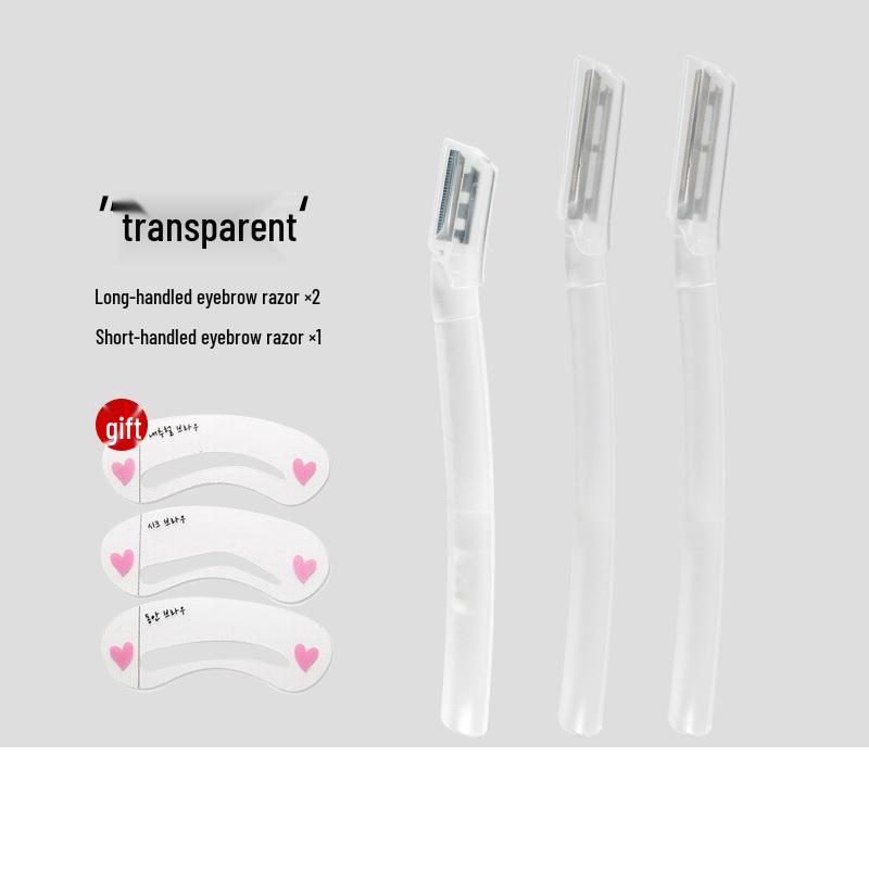 

Профессиональный набор бритв для бровей: Безопасен для мужчин и женщин, включает ножницы для стрижки и руководство для начинающих