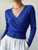 Women's Knitwear, Solid Color, Long Sleeve