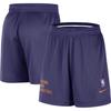 Nike NBA Mesh Shorts Loose Letter Print Drawstring Casual Shorts Men Shorts Purple FB3748-566