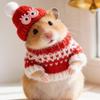 Hamster Costume Animal Hoodie Outfits Animal Knitted Clothes For Gerbil Guinea Hamster Ferret Bunny Chinchilla Hedgehog