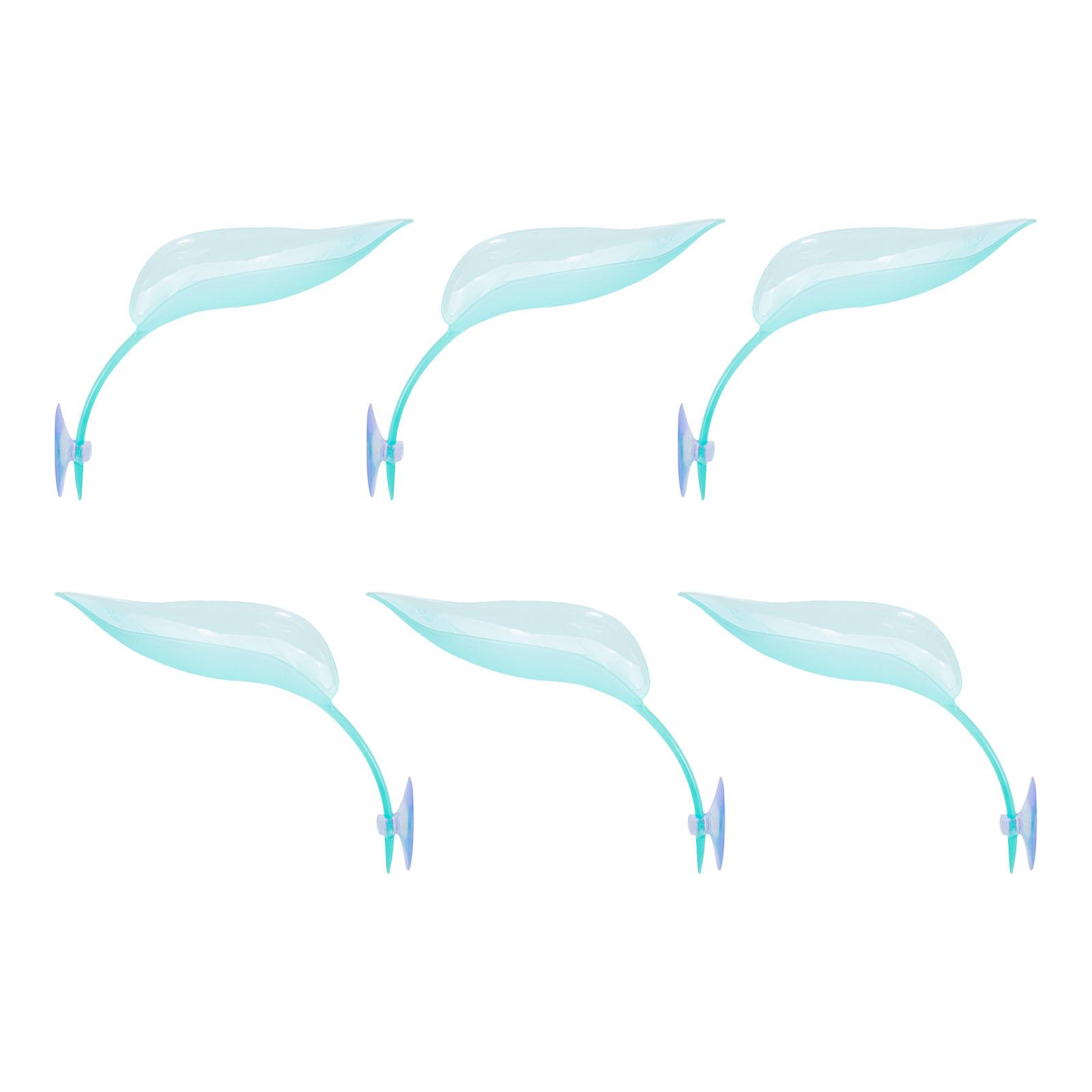 

Платформа для купания черепах 6 шт. Аксессуары для террариума древесных лягушек Платформа в форме листа для бородатой агамы Присоски Листья для отдыха 2