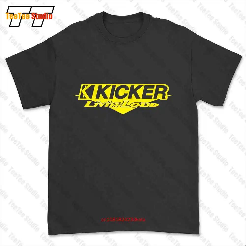 Kicker Livin Loud Audio Logo Speakers Amplifiers Car Subwoofers Tshirt Tee 1IM4