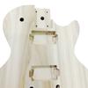 Unfinished Handcrafted Guitar Body Maple Wood Electric Guitar Body Guitar Barrel Replacement Parts Guitar DIY Accessory