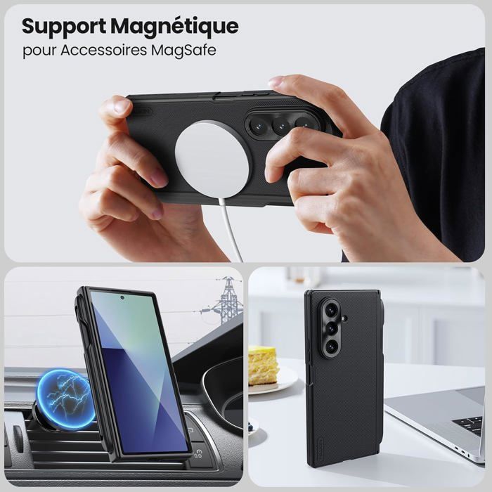 Coque Mince - UNDERSCORE - Samsung Galaxy Z Fold 7 (2025) - MagSafe - S Pen - Anti-Rayures