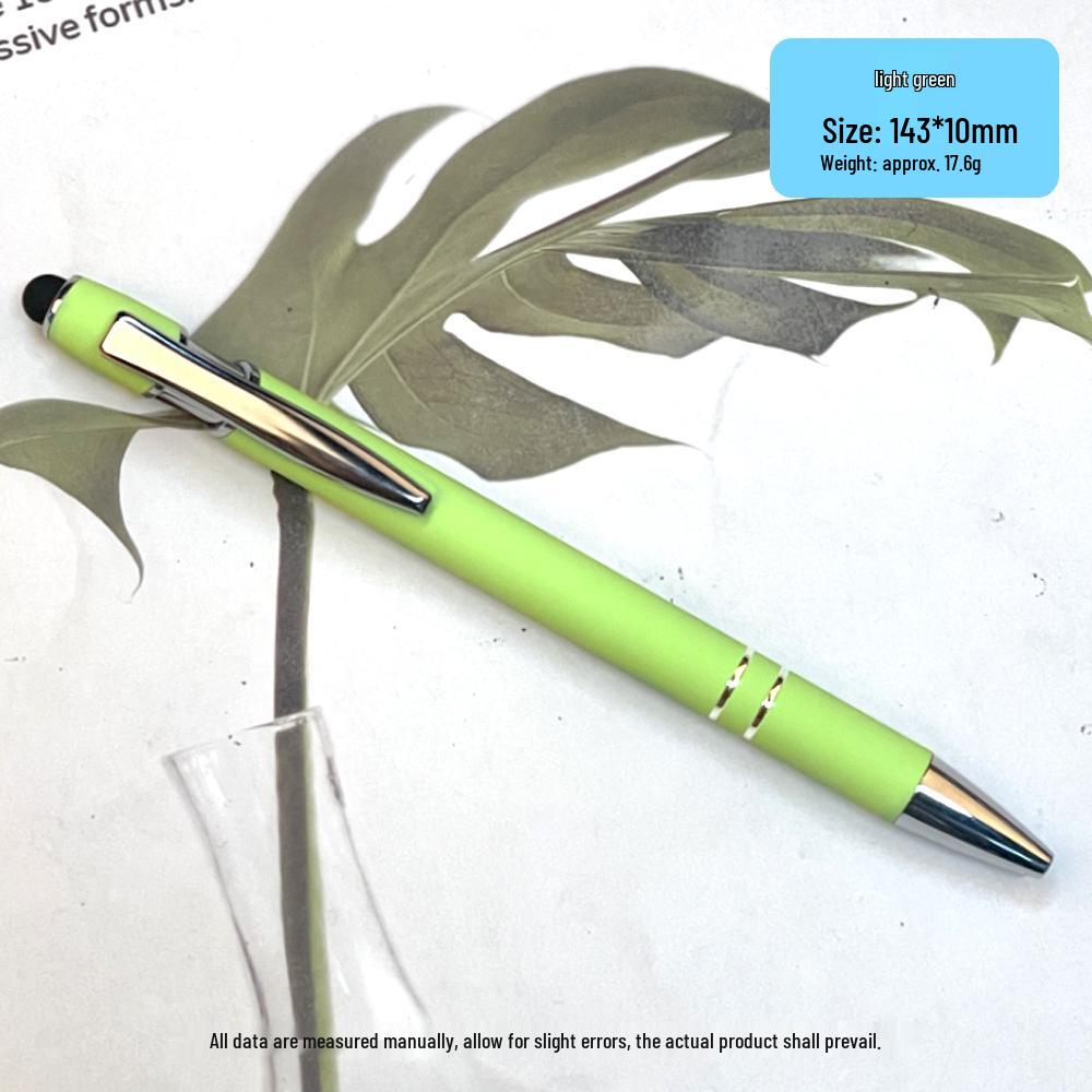 

Премиальная металлическая волшебная ручка: Алюминиевый корпус, шариковая ручка, емкостный сенсорный экран, идеально подходит для письма от руки и подарков 0.7mm Bullet