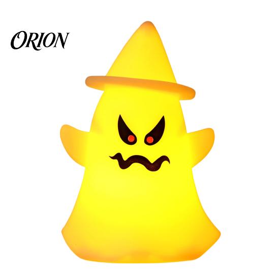 Soft Glow Party Light Halloween Witch Hat Ghost Light, Spooky LED Decorative Lamp, Lamp Cartoon Night for Holiday Decor Warm