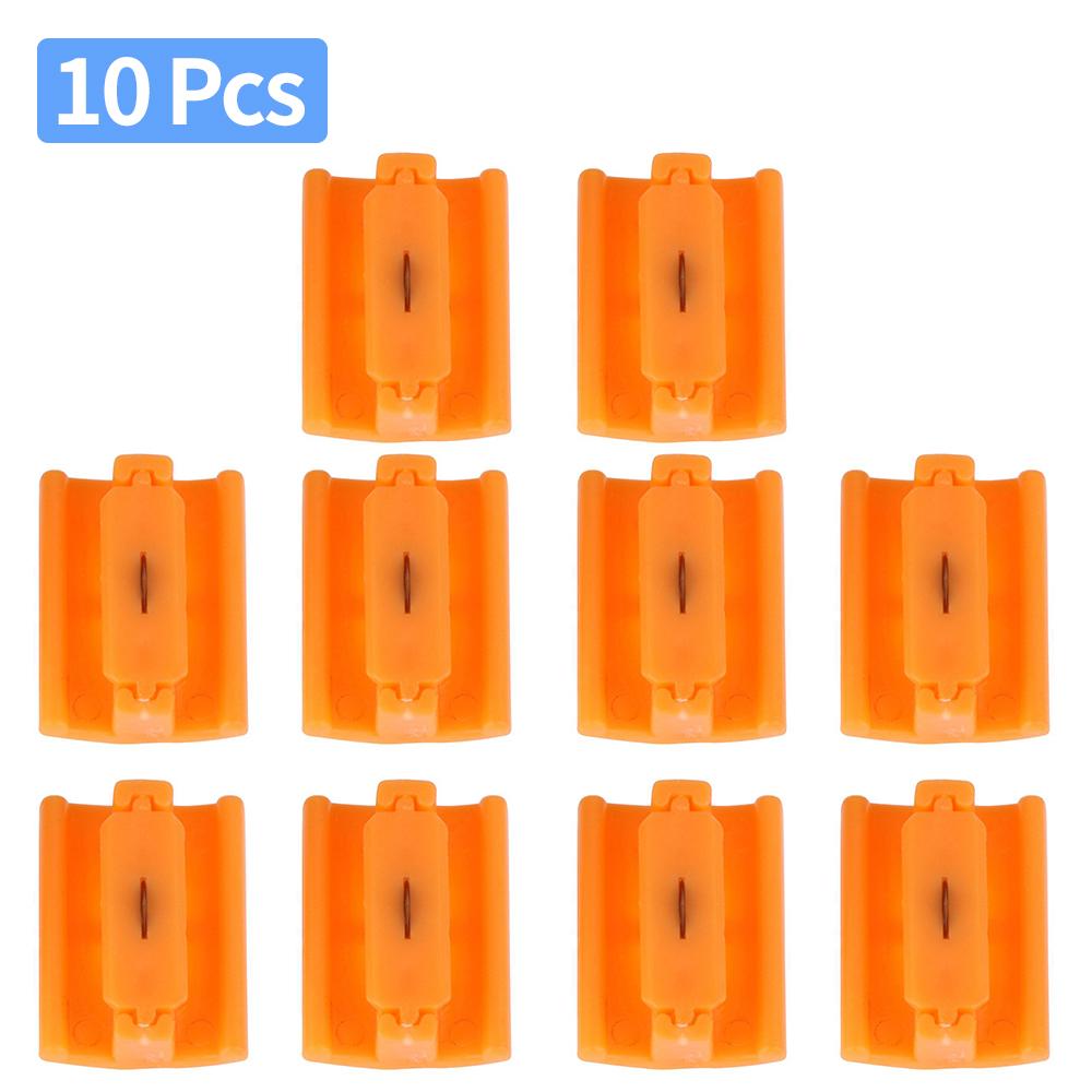 

10Pcs A4/A5 Paper Cutting Replacement Blades Guillotine Paper Cutter with Pull-out Ruler for Photo Trimmer Scrapbooking Supplies