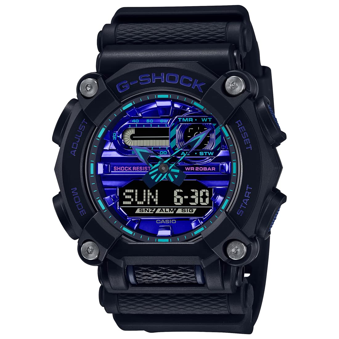

CASIO watch G-SHOCK GA-900VB-1A Ana-Digi men s overseas model [item]