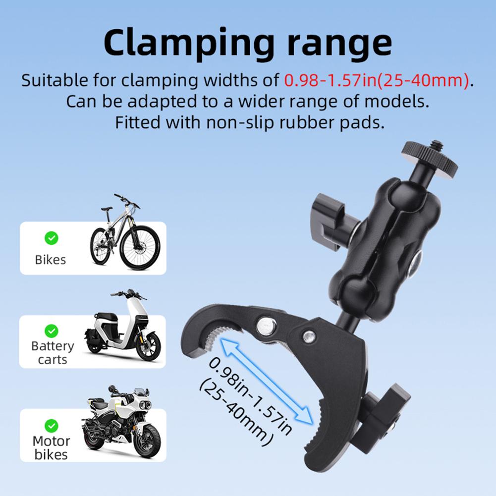 Expansion Kit Motor Bike Bicycle Mount Holder Expansion Module Camera Clamp Mount Base Mount Adapter for DJI OSMO Pocket 3