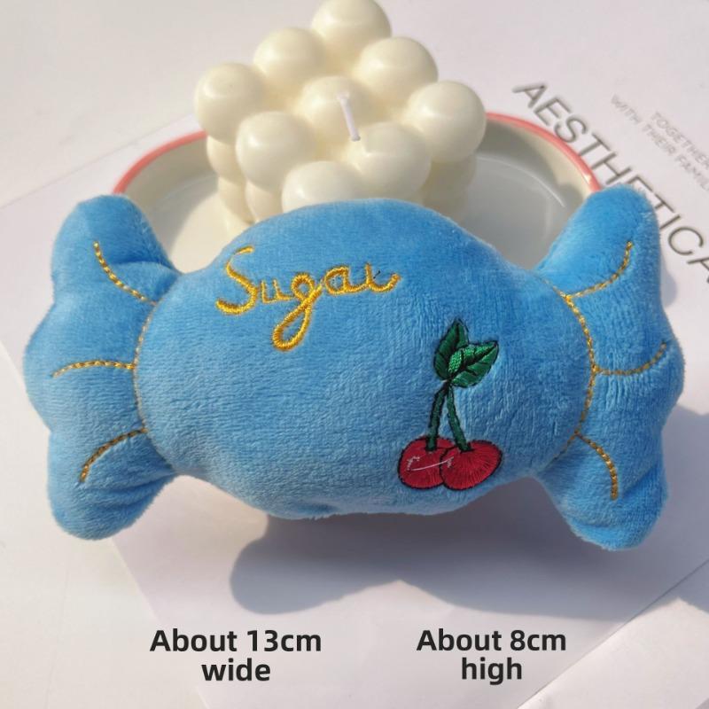 

Домашние собаки скрежещут зубами, кошки развлекаются, грызут конфеты, плюшевые пищащие игрушки для собак, товары для кошек для развлечения синий