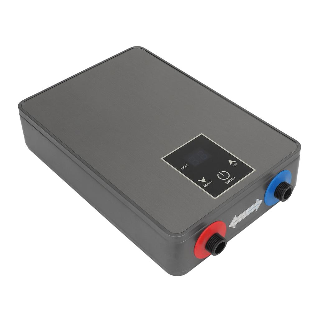5.5KW 220V Electric Hot Water Heater Manual Adjustment IPX4 Instant Hot Water Heater for Kitchen