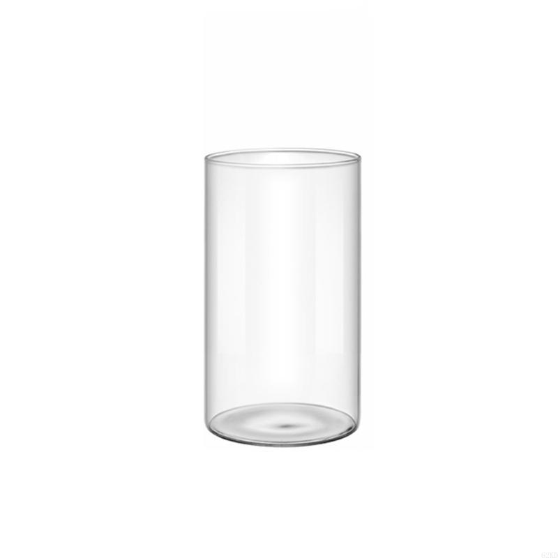 62KD Handcrafts Glass Vase Glass Cylinders Vase Glass Holder Beautiful Pattern for Florals Arrangements and Gifting