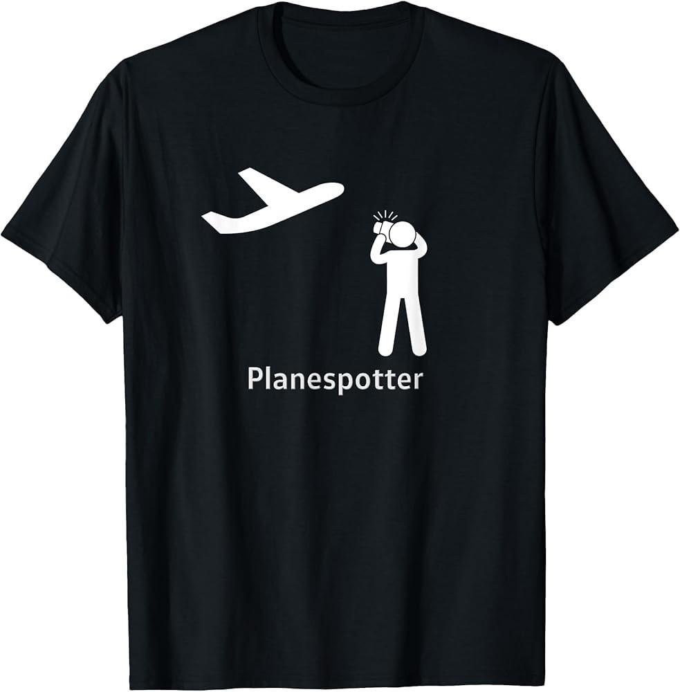 Plane spotter, Planespotting, Photographer of Aircrafts T-Shirt Unisex T-Shirt S