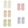 5Pairs Sweat-Absorbent Anti-Slip Fitness Socks Simple Short Tube Socks Yoga Socks Women  Women