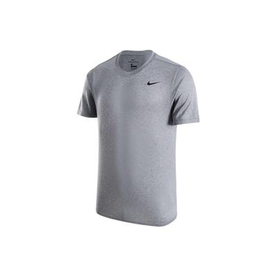 Dri-Fit Logo Rundhals-Pullover Bequem Schnelltrocknend Lässig Kurzarm Regular T-Shirt Herren T-Shirts Carbongrau Schwarz HF0507-091