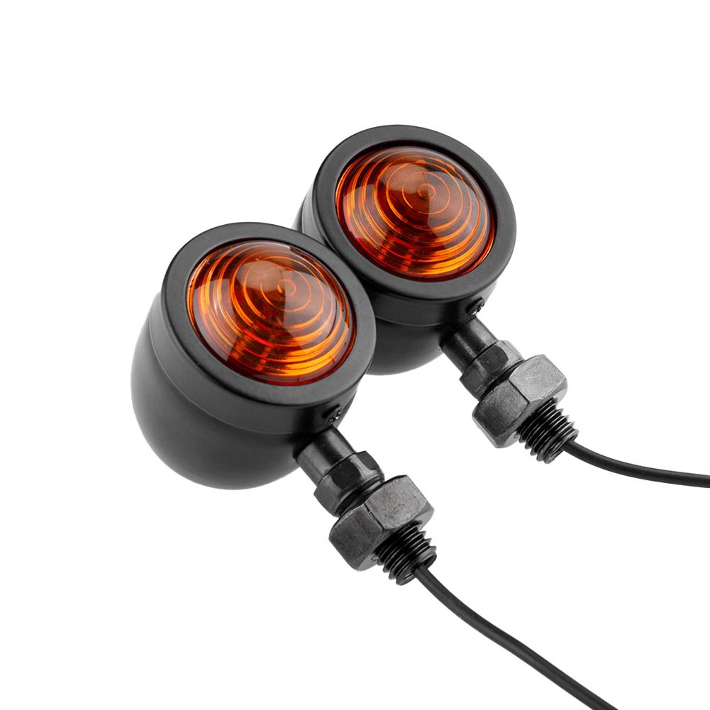 

10mm Size Motorcycle Riding Halogen Direction Indicators Motorcycle Signal Lamp Easy Installation Enhanced Visibility чорний