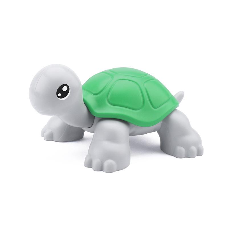 Large Marine Animal Building Blocks: Whale, Crab, Turtle, Crocodile, Seahorse, Penguin