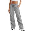 Womens Pants With Pockets Fleece Loose Jogger Pants