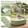 Papagei Automatische Dusche Haustier Vogelkäfig Badezimmerwanne Brunnen USB Elektrisch Zirkulierender Wasserhahn Spielzeug Haustier Vogel Badewanne Reinigungszubehör