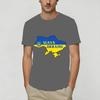 Ukraine Ukrainian Flag Tshirt Summer Hipster Tshirts Couple Cotton Comfortable Tees Shortsleeved Street Style Tshirt
