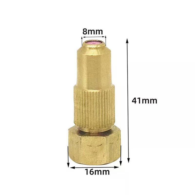1PC Agricultural Irrigation Nozzle 16*41*8MM Adjustable Pottery Nozzle Pottery Adjustable Spray Effortless Installation